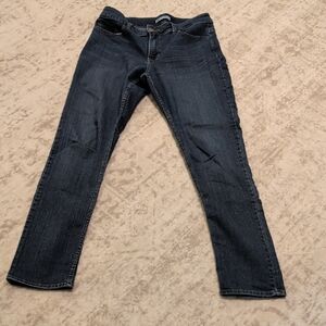 Riders by Lee Women's Dark Blue Straight Leg Jeans